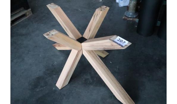 houten tafelpoot
